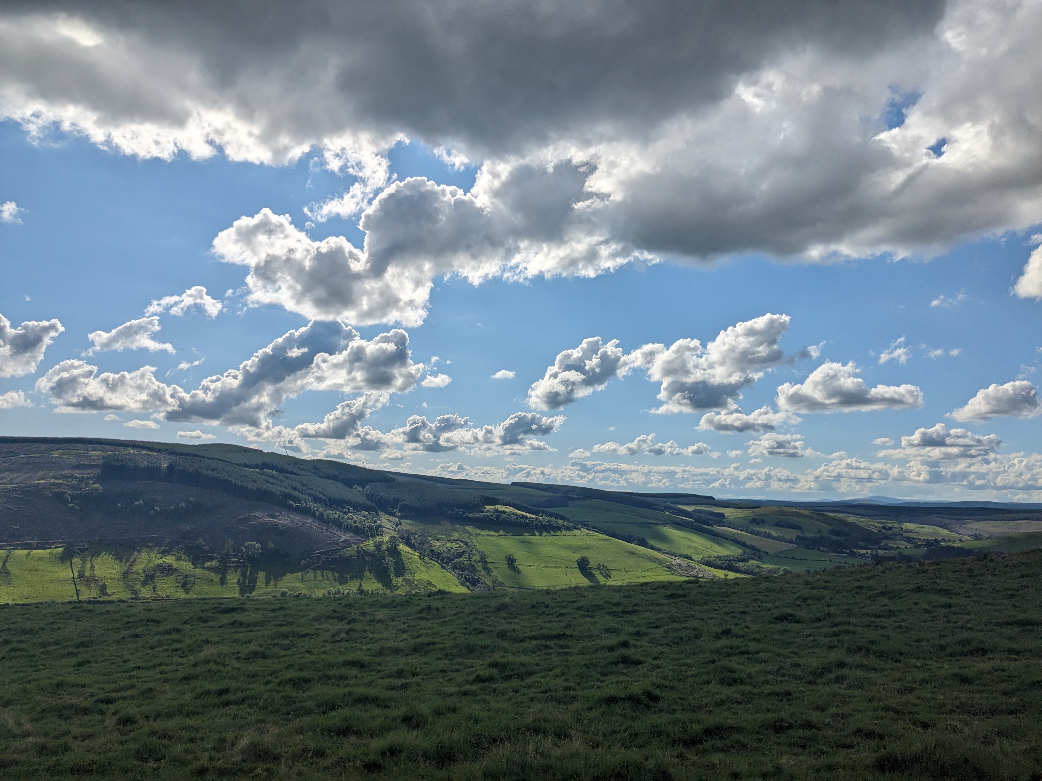 Scenery of the hills